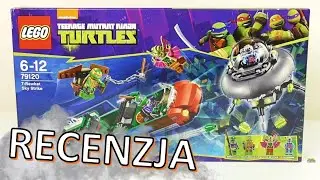 LEGO TMNT Podniebne uderzenie T-Rawket 79120 / RECENZJA