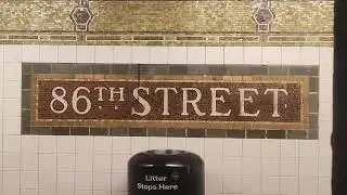 NYC Subway R142 (4) Trains Express to Grand Central Terminal Manhattan Downtown.