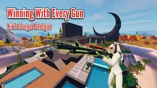 Winning With Every Gun In Fortnite: Kit's Charged Shotgun