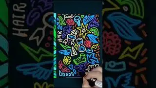 Let&rsquo;s do together my fav hobby&hellip; doodling!