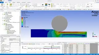 [ANSYS  비선형 구조 해석 기초강의] 7. 기하 비선형3 - 냉간 압연 해석(Cold Rolling)