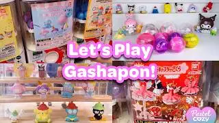 Let's Play Cute Gashapon! Capsule Toy Haul and Review | Sanrio | Cardcaptor Sakura | Bocchi the Rock