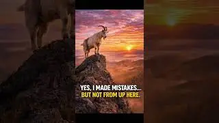 Yes, I Made Mistakes...#jokes #funny #humor #funnyanimals #fyp #shorts #funnyjokes #goat #animals