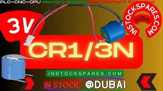 CR1/3N CR-1/3N M6 M7 DL-1/3N CR13N CR1/3N Button Dubai UAE PLC CPU Battery Stock instockspares.com