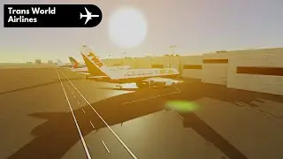 ROBLOX | Trans World Airlines | Boeing 767 | Coach Class (Airline Review/ Flight Review)