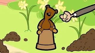 Teddy Statue in Garden Museum | Mr. Bean | Cartoons for Kids | WildBrain Bananas