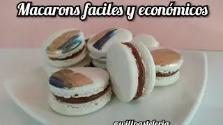 Macarons Faciles y econ&oacute;micos sin harina de almendras 😍😋