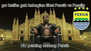 Gw ketika gak kebagian tiket Persib vs Persija #persib 