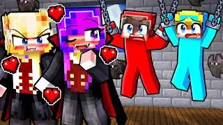 Kidnapped By VAMPIRE GIRLS in Minecraft..