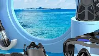 Explore Underwater! Adult Snorkeling Set with Mask, Fins & Travel Bag🐠 Perfect for Diving & Swimming