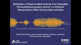 Beat-to-Beat Interval from Wearable Photoplethysmography Sensor - Measurement Sites