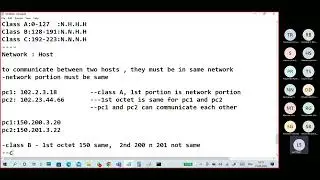 (B17) Basic Networking Part10 Network and Host portion, Subnet Mask, Network ID, Broadcast ID,