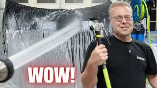 NEW Way to Rinse your Car? | Pre-Rinse Sprayer With Garden Hose | Test & Review