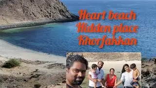 Heart Beach Khorfakkan Camping || hidden place || UAE memories
