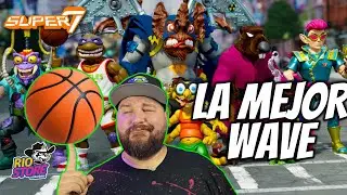 SUPER7 TMNT ULTIMATE WAVE 9: SPLINTER FLOCKED- SLAM DUNKIN DON- WINGNUT & SCREWLOOSE - ZAK - SCUMBUG