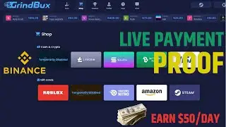 GrindBux Review- Earn by completing simple Tasks & Cash Out At $0.25! || #earnmoney