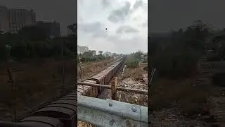 2 engine goods train #railwayinfrastructure #railway#indianrailways #solapurdivision#railwayline