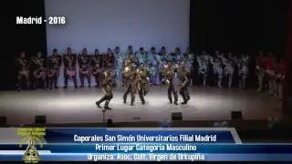CAMPEONES MASCULINO MADRID 2016 - SAN SIMÓN UNIVERSITARIOS FILIAL MADRID