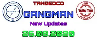 TANGEDCO GANGMAN  News Update 26.08.2020