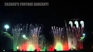 Fontane Danzanti Cazacu's - Fontane Acqua e Fuoco musica e Colori sulle note dell'Inno di Mameli