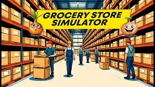 10 уровень - много нового завезли! Grocery Store Simulator
