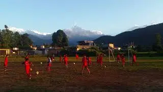 Play in ground like a heaven, bishnu paduka football ground, hemja, pokhara
