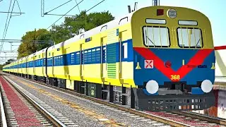 Epic ACCELERATION by Local TRAIN in INDIA : Indian Train Simulator
