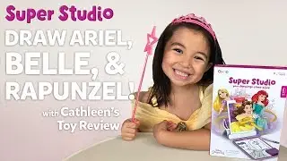*NEW* Osmo Super Studio Disney Princess | How To Play | Draw Ariel, Belle, Rapunzel and Friends!