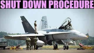 FA-18C Hornet: Shut Down Procedure | DCS WORLD