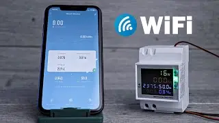 Digital Energy Meter 6-in-1 | Voltage, Current, Power Monitor with Built-In CT for Home & Industry