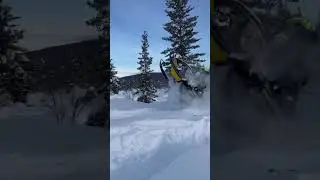 Polaris rmk and skidoo summit ride