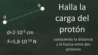 Cómo hallar la carga del protón