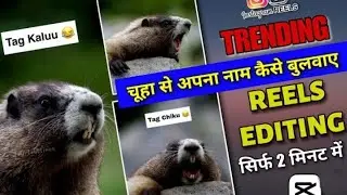 Viral Rat Saying Name Reels Editing || Instagram Trending Reels Editing || New Capcut Template