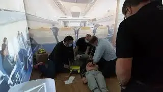 CPR on a Boeing 747 for FREC 3