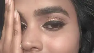 Golden eye makeup | makeup tutorial | eye makeup kaise kre 