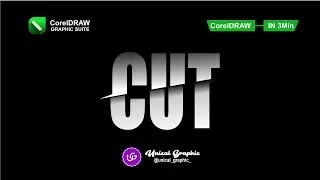 Text Effect In Coreldraw | Typography Design | Coreldraw Tutorial | Unical Graphic | Text Effect |