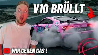 Audi R8 GT, der Verbrauch ist fett  - Kroatien Roadtrip | The Satin Crew