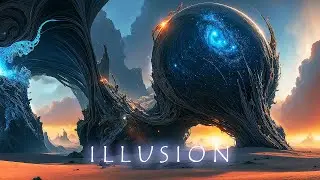 ILLUSION - ethereal cosmic ambient - tranquil ambient journey with atmospheric visuals