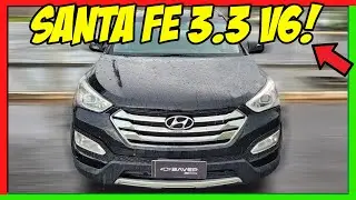 MAIS CONFIÁVEL QUE COMPASS? SANTA FE 3.3 V6 2014/2015! COROLLA CROSS PERDE?? #hyundai #suv #carro