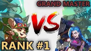 (Rank #1) Humblegenius94 vs (Grand Master) Hecromancer | Teemo Yasuo vs Jinx Ekko | Season 0 | 2XKO