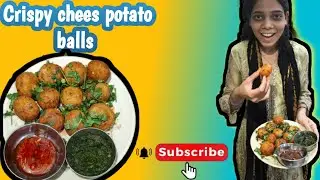 Crispy chees patato balls||just real us! || #homemade #cooking #vlog #dailyvlog #family #familyvlog 