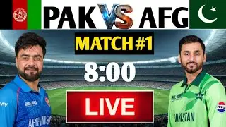 Pakistan vs Afghanistan 1st T20 | Tri-Nation Series 2025 | Full Match Preview