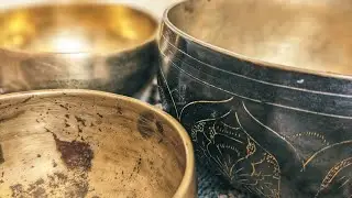 Tranquil Echoes: Relaxing Singing Bowl Tones | Sunyata Sounds 4K