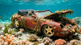 Abandoned Porsche 911 993 Carrera Forgotten Under the Ocean, Restored into a Legendary Sports Car