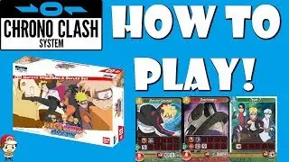 How to Play Chrono Clash! (Naruto / Godzilla Card Game)