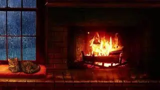 Inside comfy cabin ( Rain noise outside)