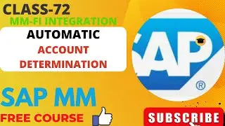 SAP MM-FI INTEGRATION||AUTOMATIC ACCOUNT DETERMINATION FULL SETTING||AUTOMATIC G/L AC POSTING#sapmm