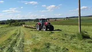 Koszenie trawy CASE PUMA 150 Multicontroller