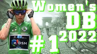 Carri&egrave;re avec la Women's DB 2022 ! #1 #cycling #tourdefrance2022 #pcm