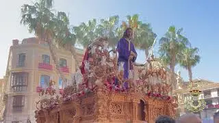 ENTRADA EN TRIBUNA | DOMINGO DE RAMOS | HDAD DEL DULCE NOMBRE, MÁLAGA 2023   [4K]